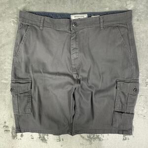 Vintage Genes Original Stacked Cargo Grey Shorts Size 38W